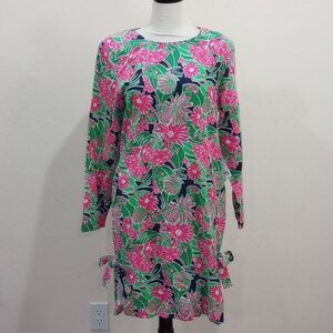 Lilly Pulitzer Brigit Corduroy  Dress, Fall Foliage Friends, Size 8 - New!